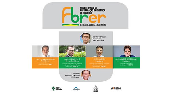 Criada a FBRER – Frente Brasil de Recuperação Energética de Resíduos