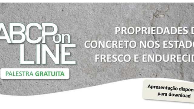 Propriedades do concreto nos estados fresco e endurecido