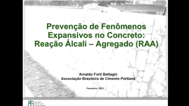 Medidas preventivas para evitar manifestações patológicas no concreto pela reação álcali-agregado (RAA)