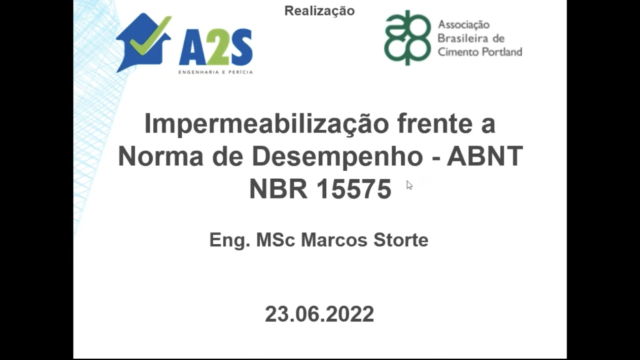 Impermeabilização frente à Norma de Desempenho – ABNT NBR 15575