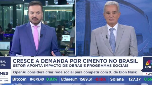 Cresce a demanda por cimento no Brasil