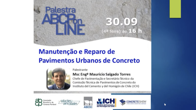 Manutenção e reparo de pavimentos urbanos de concreto