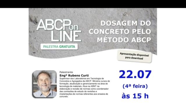 Dosagem do concreto pelo método ABCP